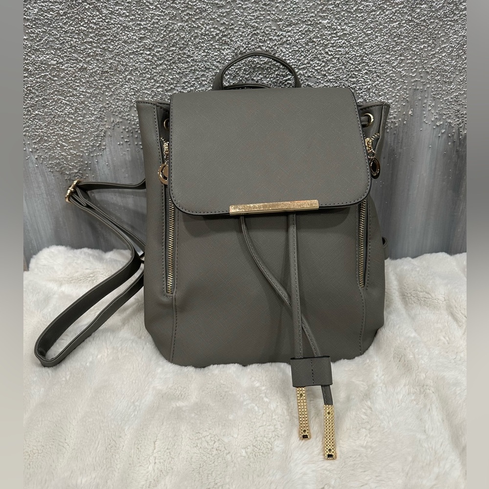 Wink Kangaroo Backpack With Gold Hardware